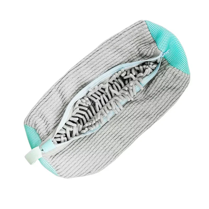 Washing Shoes Bag Cotton Laundry Net Fluffy Fibers Easily Remove Dirt Washing Bags Anti-Deformation Shoes Clothes Organizer