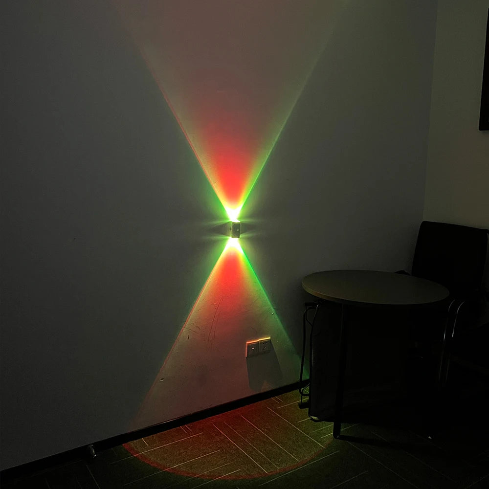 Magnetic Motion Sensor Smart Light, LED Rechargeable Wall, RGB Gradient Ambient Light, Dimmable Indoor Light.