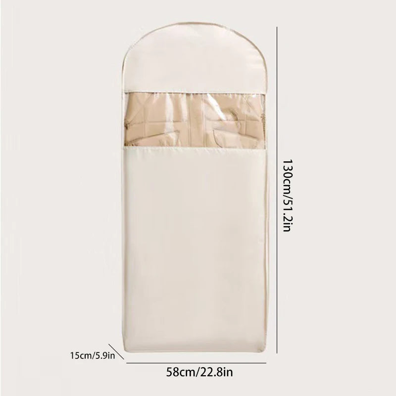 Premium Compression Storage Bags for down Jackets & Luxury Clothing - Dust-Proof Wardrobe Organizers with Space-Saving Design